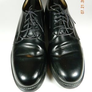 Mens BOSTONIAN Black Leather Shoes Oxford Sz 12 M
